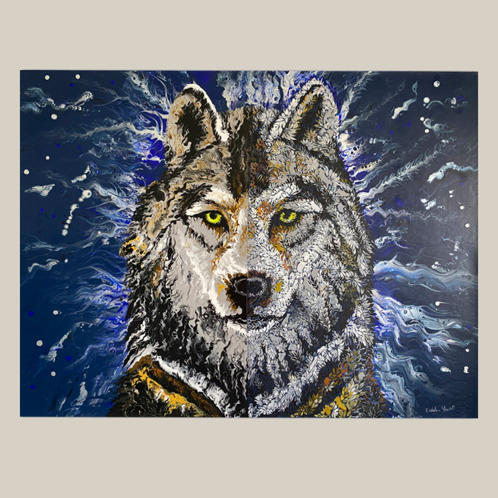 Lobo a medianoche