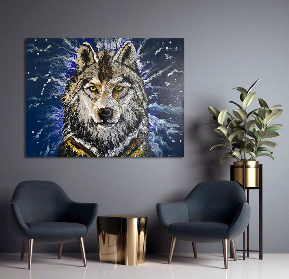 Lobo a medianoche